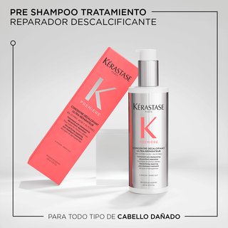 productos para el cabello seco y sin brillo kerastase premiere preshampoo