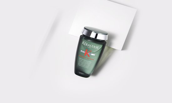 Kérastase purificante fortificante shampoo para hombres